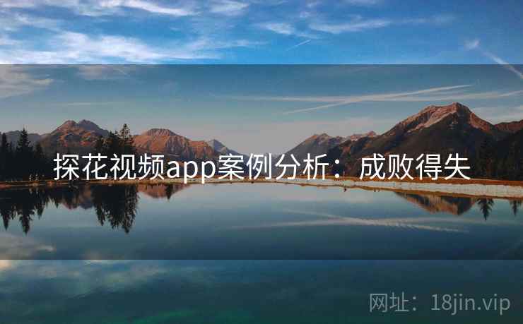探花视频app案例分析：成败得失