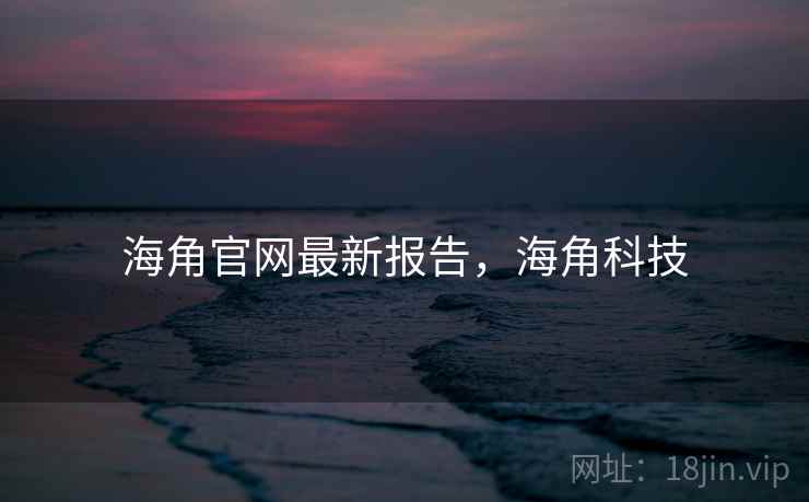 海角官网最新报告，海角科技