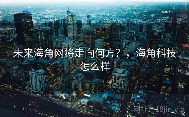 未来海角网将走向何方？，海角科技怎么样