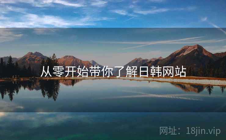 从零开始带你了解日韩网站