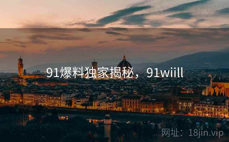 91爆料独家揭秘，91wiill