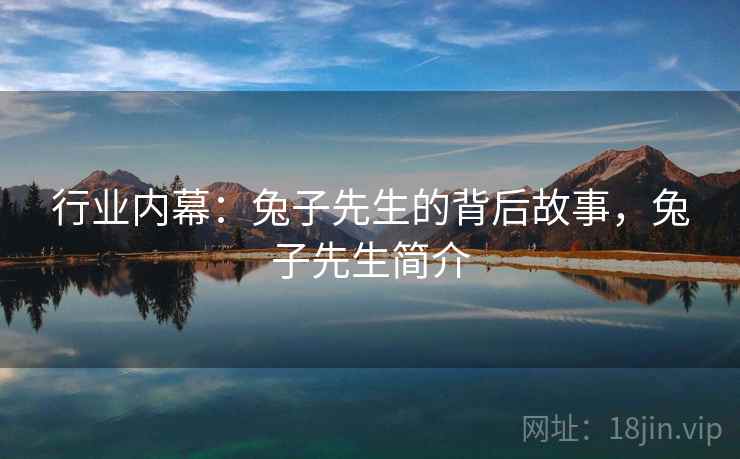 行业内幕：兔子先生的背后故事，兔子先生简介