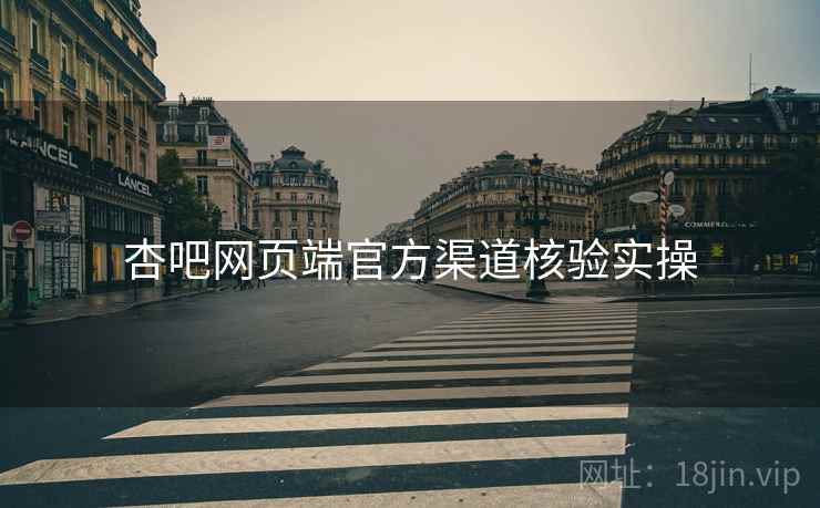 杏吧网页端官方渠道核验实操